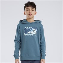 JACK & JONES Junge Luke Hoodie Goblin Blau