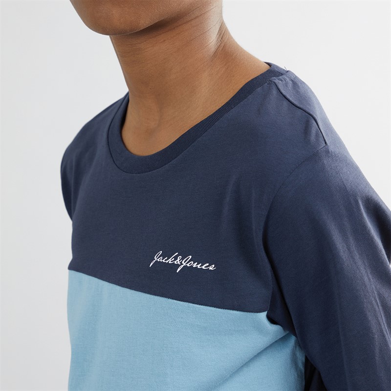 JACK & JONES Boys Trip T-Shirt And Shorts Co-Ord Set Mountain Spring