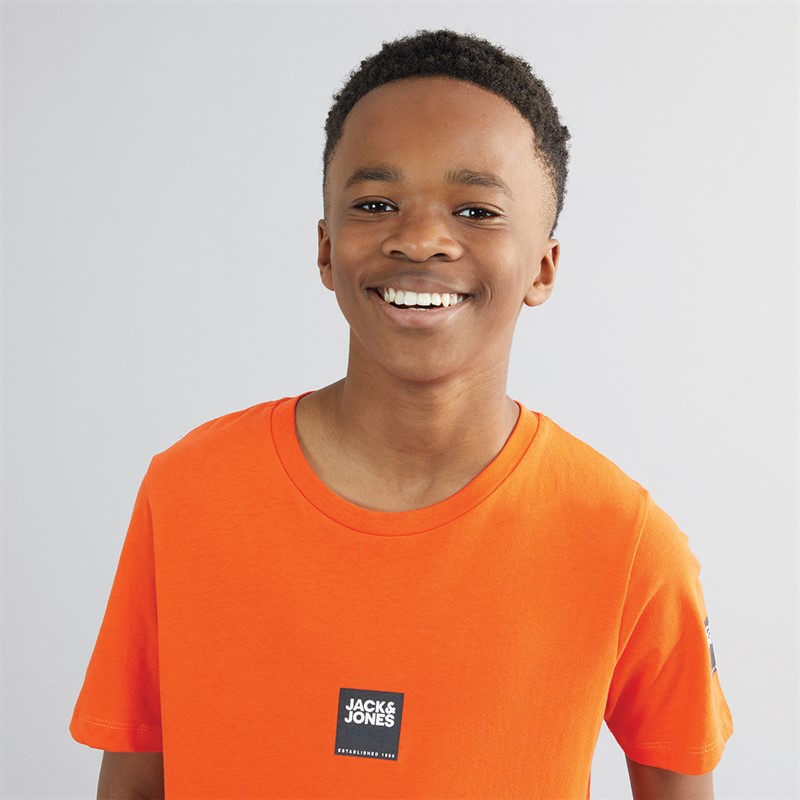 JACK & JONES Drengenes T-shirt og shorts sæt flamme