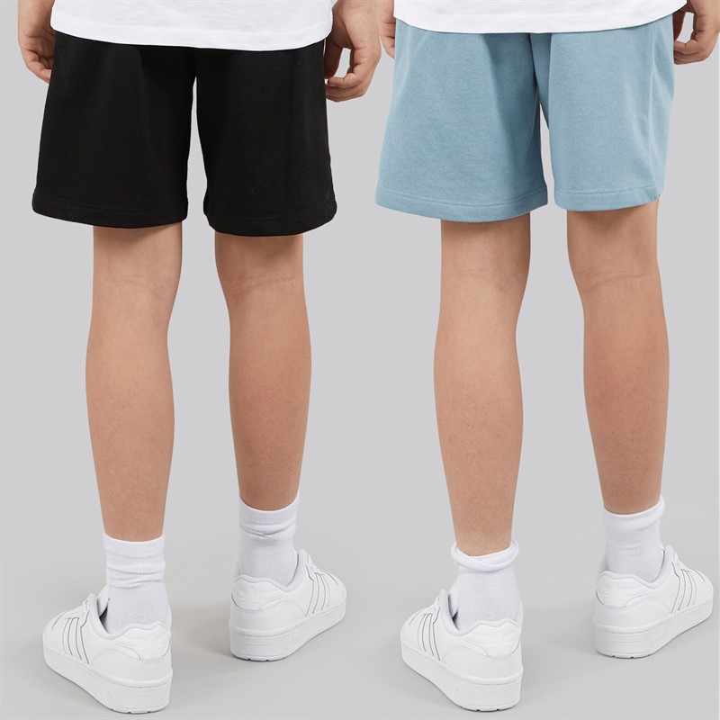 JACK & JONES Chłopięce Theo Szorty Jerseyowa Czarny