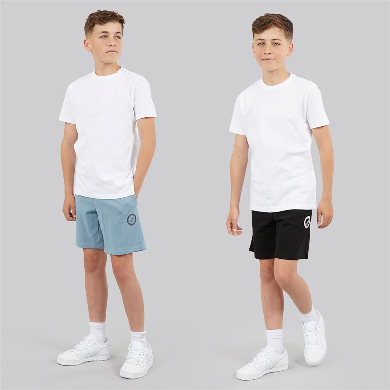 JACK & JONES Chłopięce Theo Szorty Jerseyowa Czarny