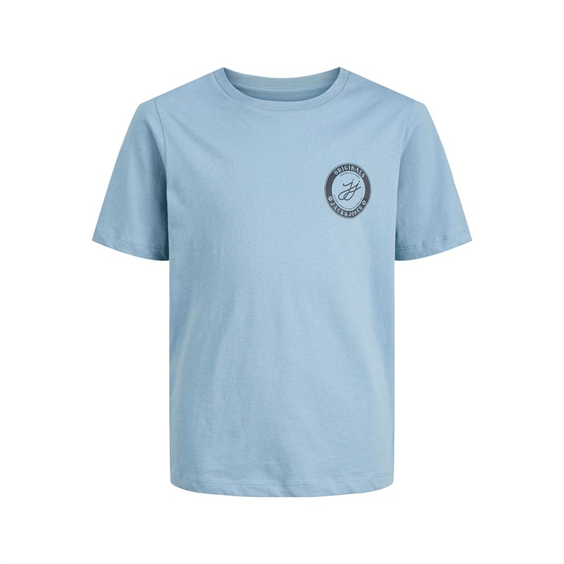 JACK & JONES Boys Theo T-Shirt And Shorts Co-Ord Set Mountain Spring