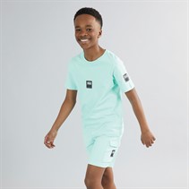 JACK & JONES Boys Drive T-shirt And Shorts Co-Ord Set Island Paradise