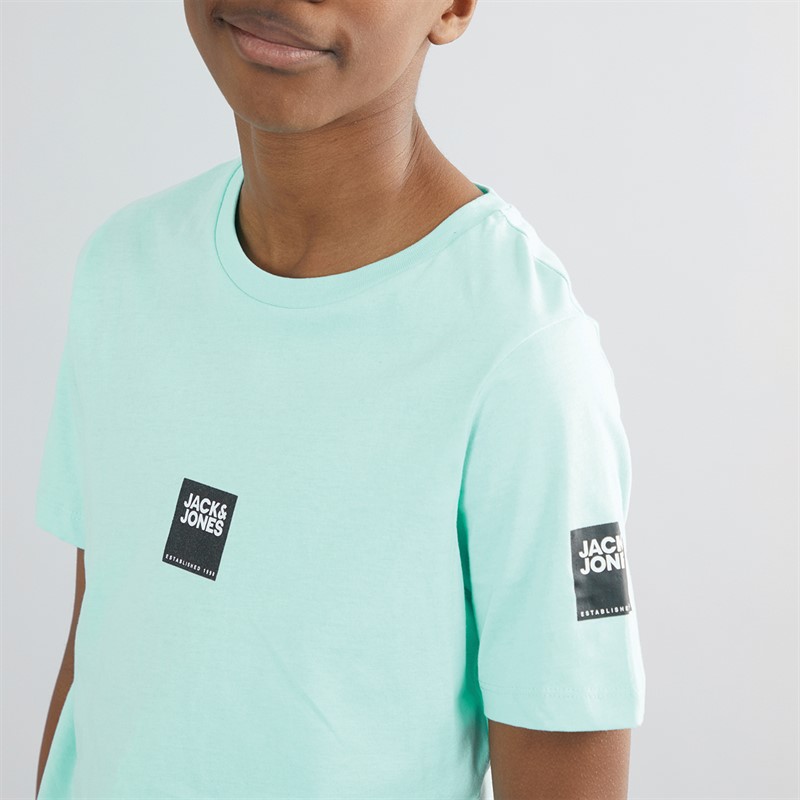JACK & JONES Drengenes T-shirt og Shorts Sæt Island Paradise