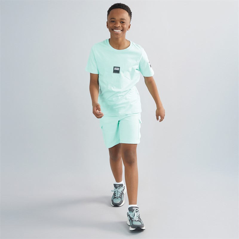 JACK & JONES Drengenes T-shirt og Shorts Sæt Island Paradise