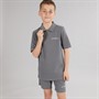 JACK & JONES Drenge Basis Lynlås Polo Og Shorts Sæt Castlerock