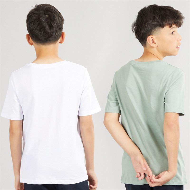 JACK & JONES Drenge T-shirts Hvid