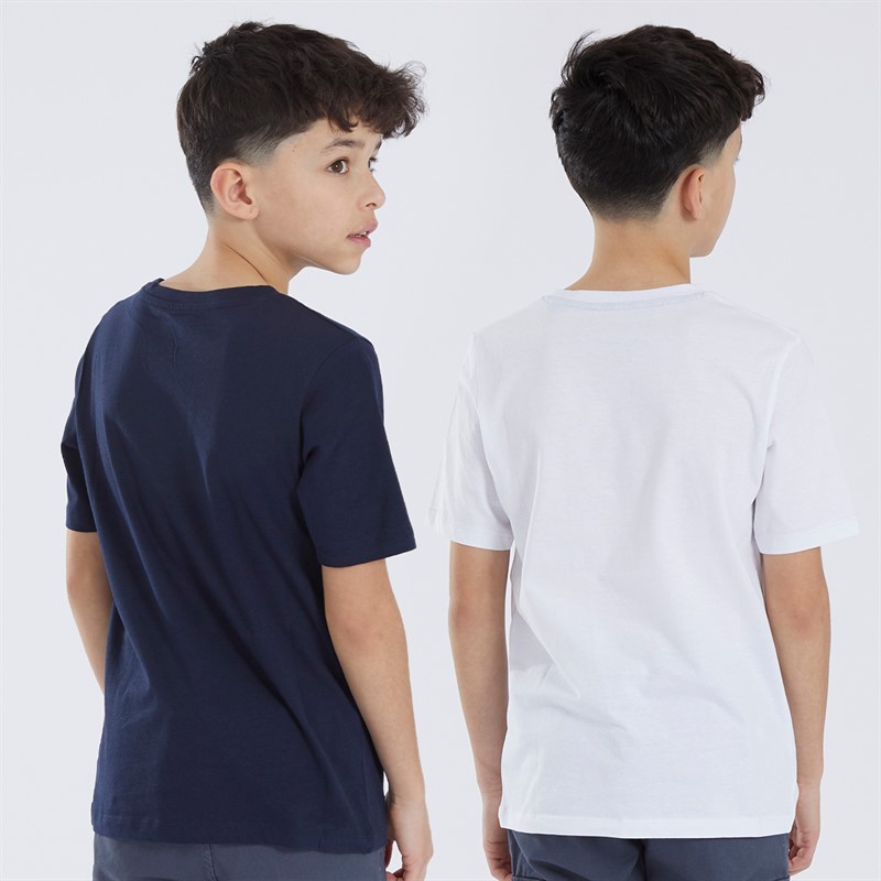 JACK & JONES Drengenes topak Summer Vibe T-shirts Navy Blazer