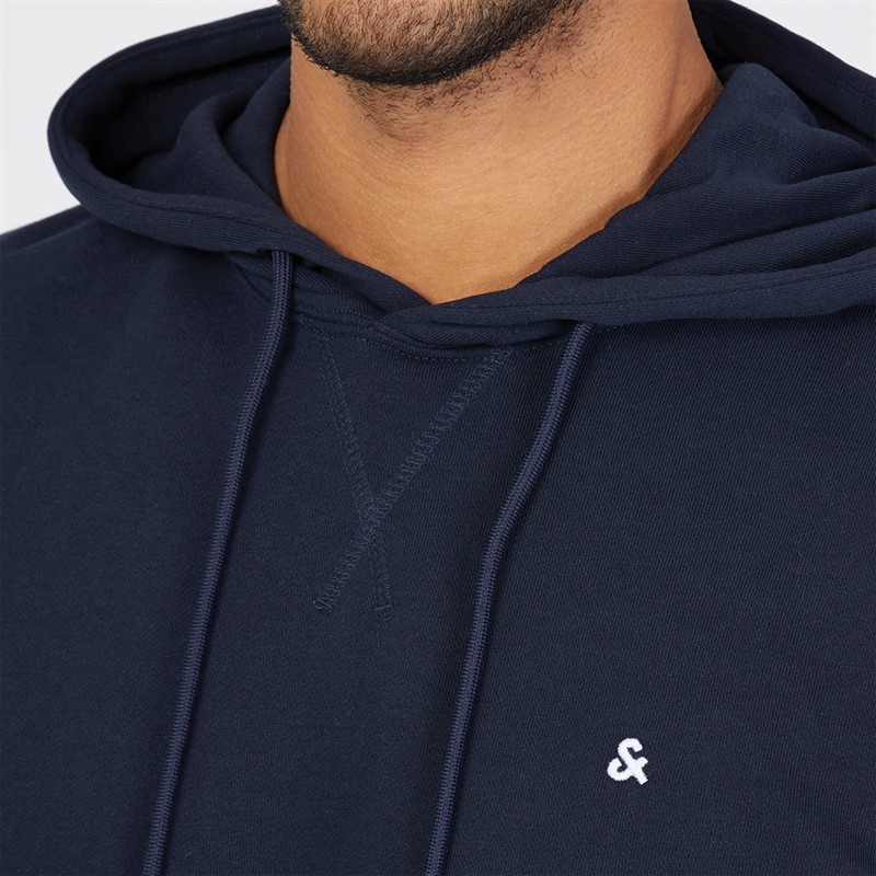 JACK & JONES Paulos bluza z kapturem dla niego kolor granatowy