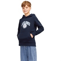 JACK & JONES Hættetrøje til Drenge Varsity Sky Captain