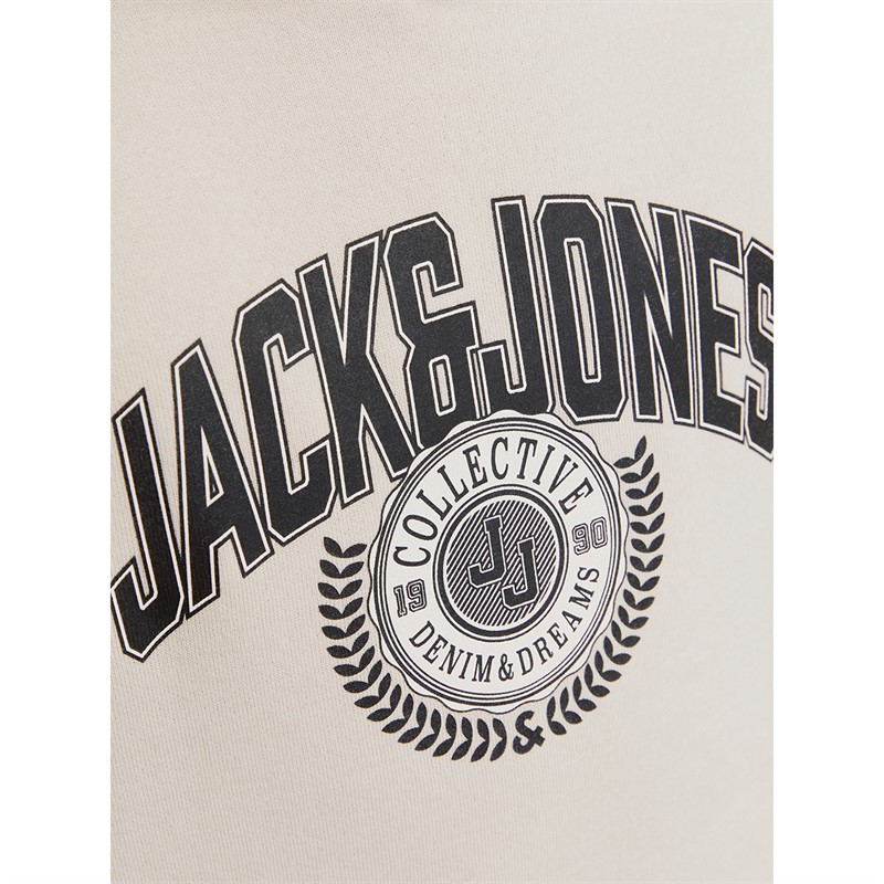 JACK AND JONES Drenge Varsity Hoodie Måneskin