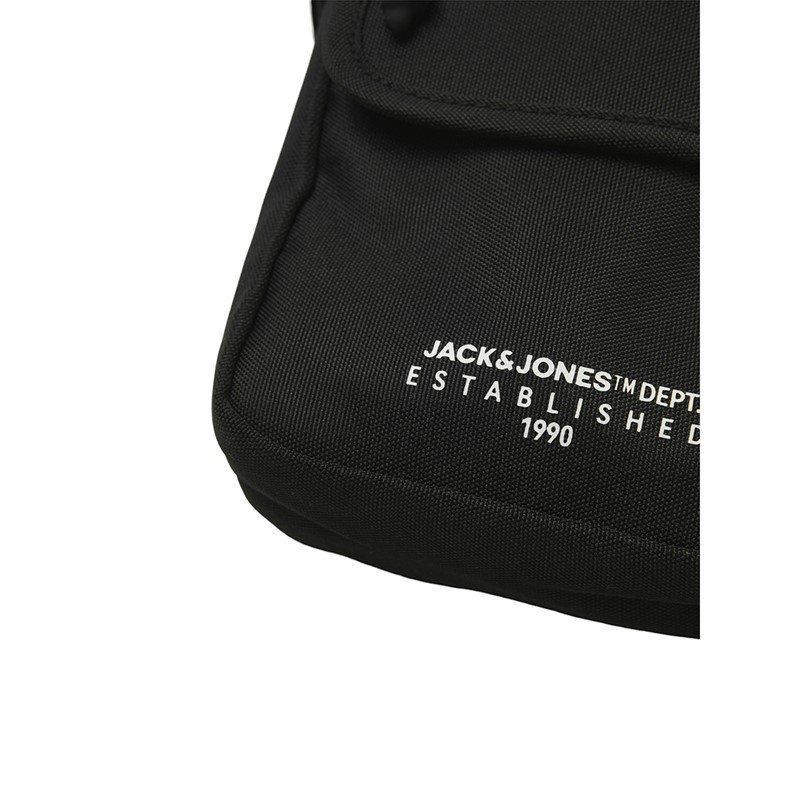 JACK & JONES Mens Jactristan Sling Bag Black