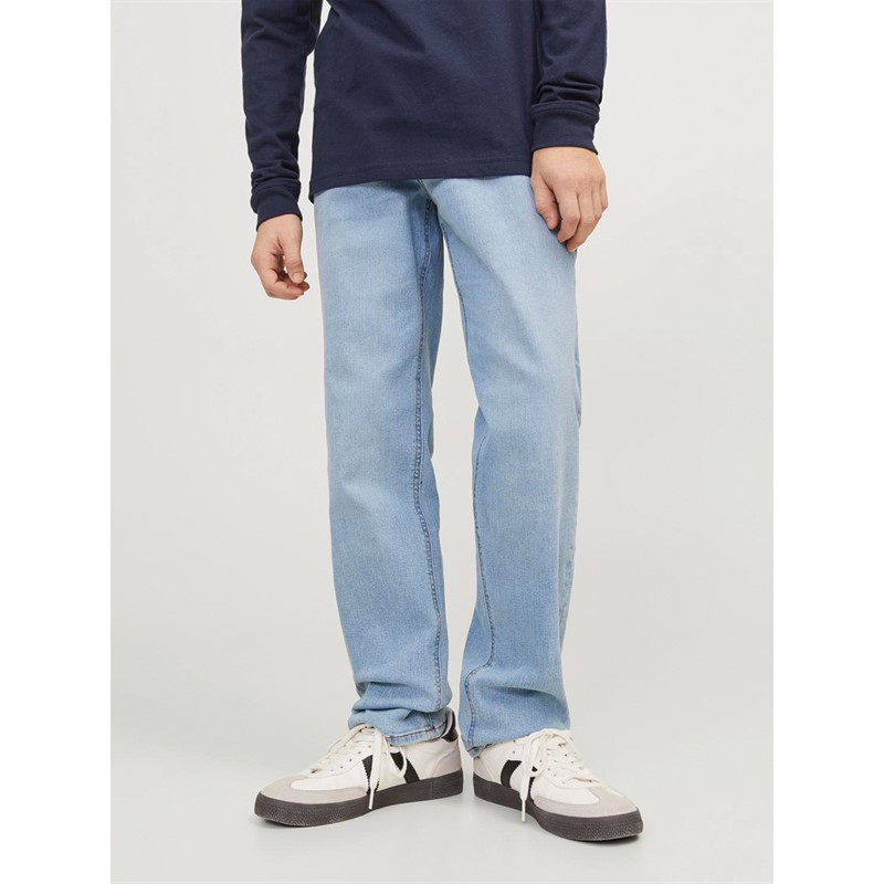 JACK AND JONES Jongens Clark Original 702 Jeans Blauw Denim