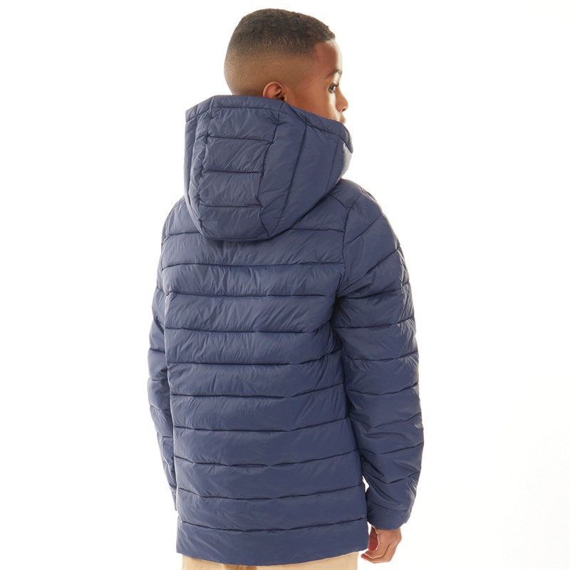 JACK AND JONES Jongens Sprint Puffer Jas Marine Blazer