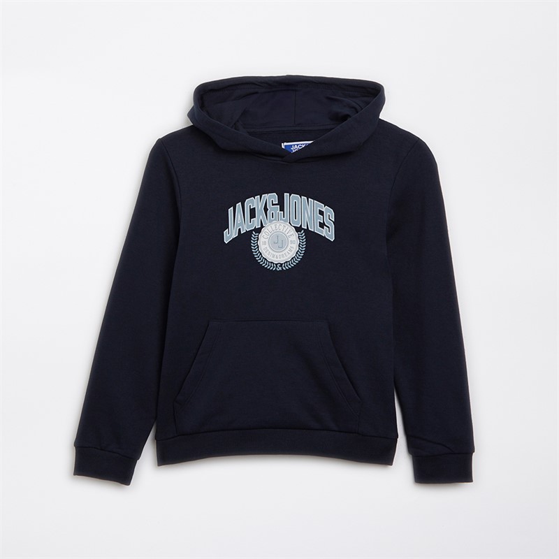 JACK AND JONES Kapuzenpullover Junge Mini Varsity Branding Sky Captain