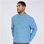 JACK & JONES Mens Winter Crew Neck Jumper Mountain Spring