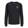 JACK & JONES Sweat-Shirt à col rond Mini Swift Garçon Noir