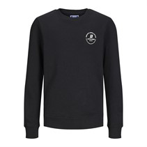 JACK AND JONES Drengenes Mini Swift Rundhals Trøje Sort