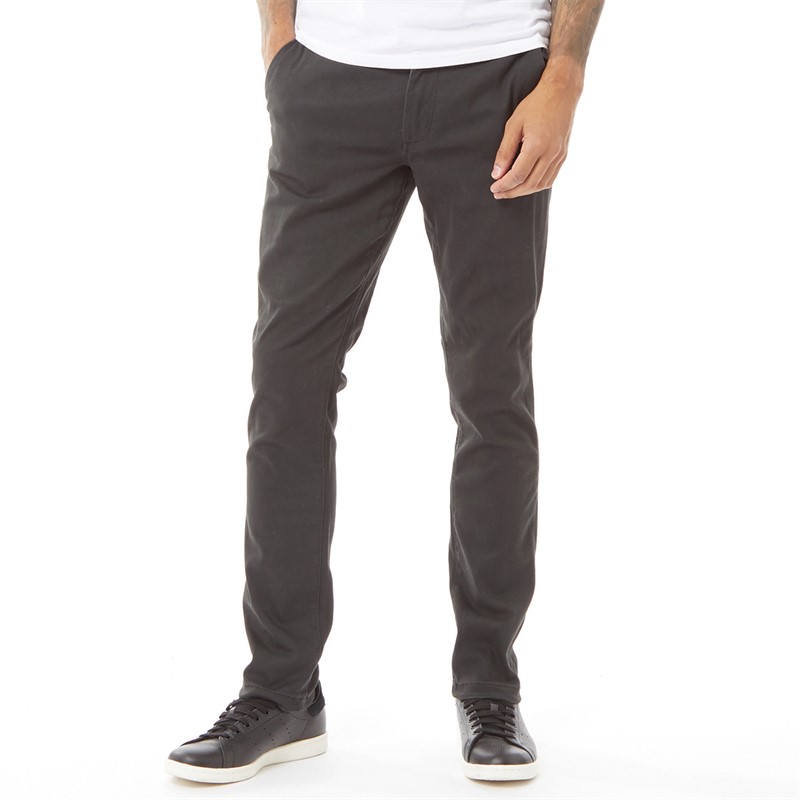 JACK AND JONES Mens Bolton Dean AKM Chinos Black