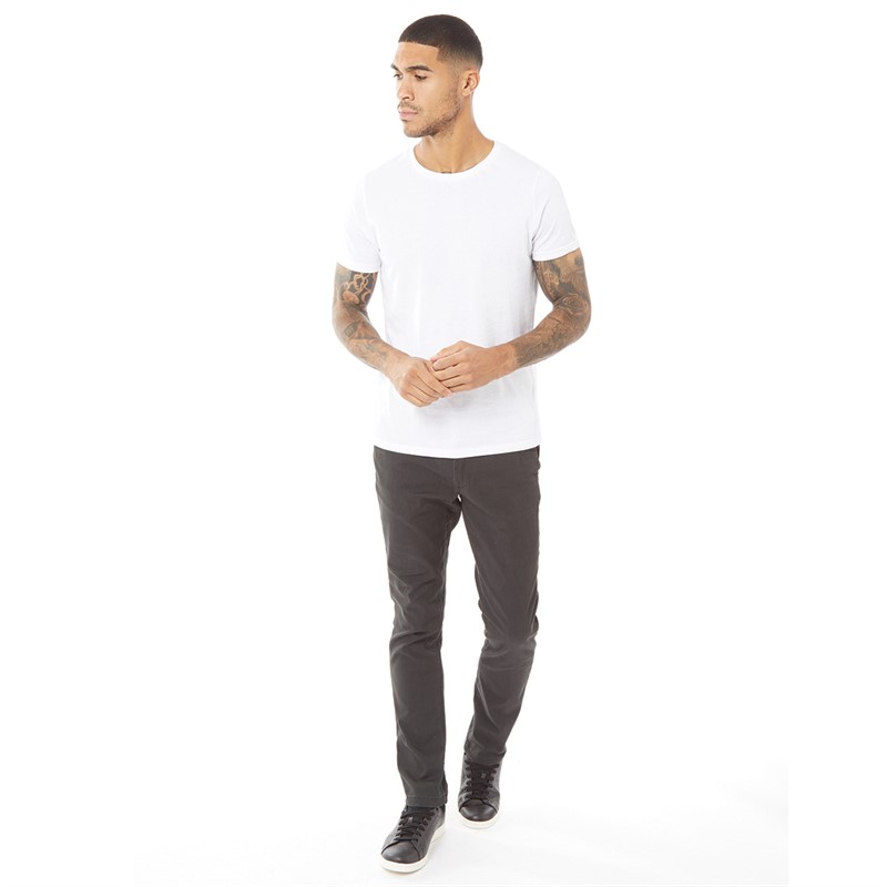 JACK AND JONES Mens Bolton Dean AKM Chinos Black