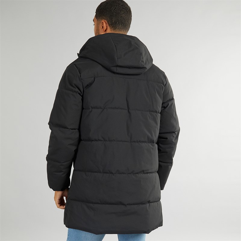JACK & JONES Herren Pufferjacke Schwarz