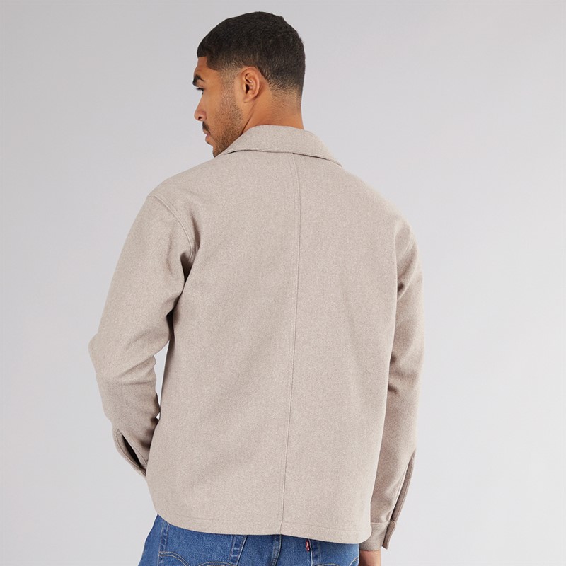 JACK & JONES Herren Baxter Übershirt Ecru