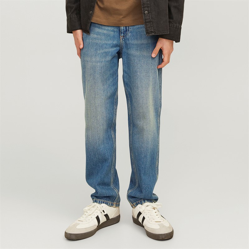 JACK AND JONES Drenge Chris Worker MF 048 Jeans Blå Denim