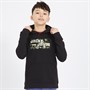 JACK & JONES Boys Outdoor Logo Hoodie Black