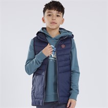 JACK & JONES Junge Sprint Steppweste Marine Blazer