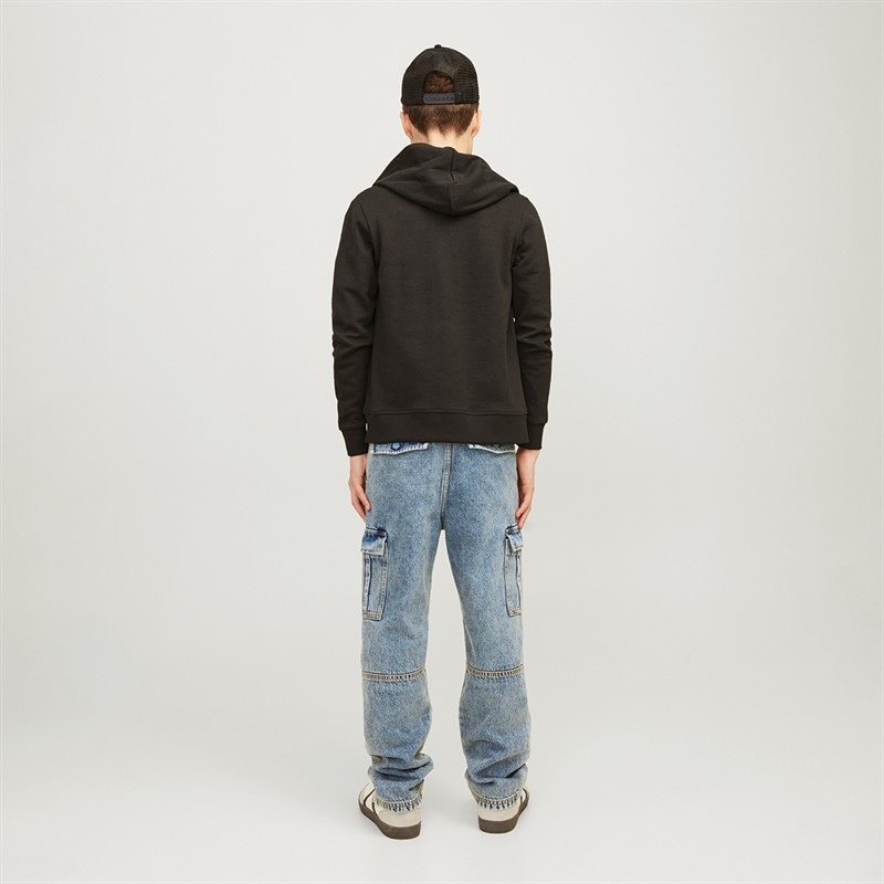 JACK AND JONES Pantalon cargo en jean Bleu Garçon Chris Wade