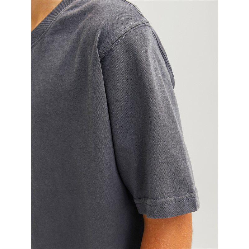 JACK & JONES Drenge Charge Faded T-shirt Castlerock