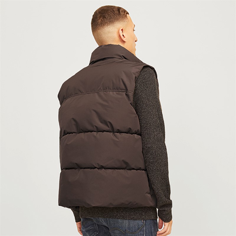 JACK AND JONES Mens Bradley Bodywarmer Mulch