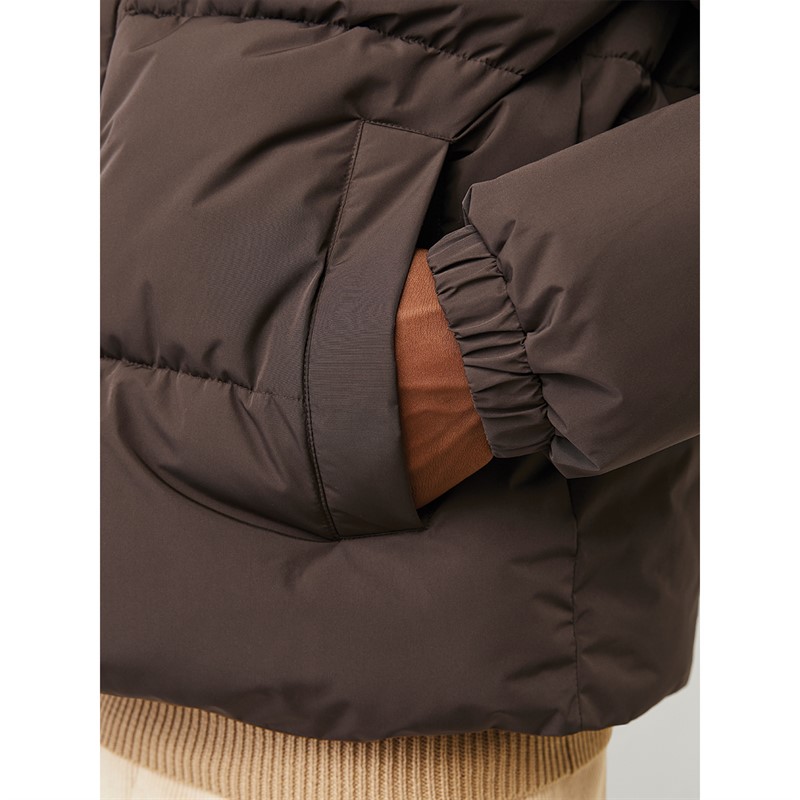JACK & JONES Mens Bradley Puffer Jacket Mulch
