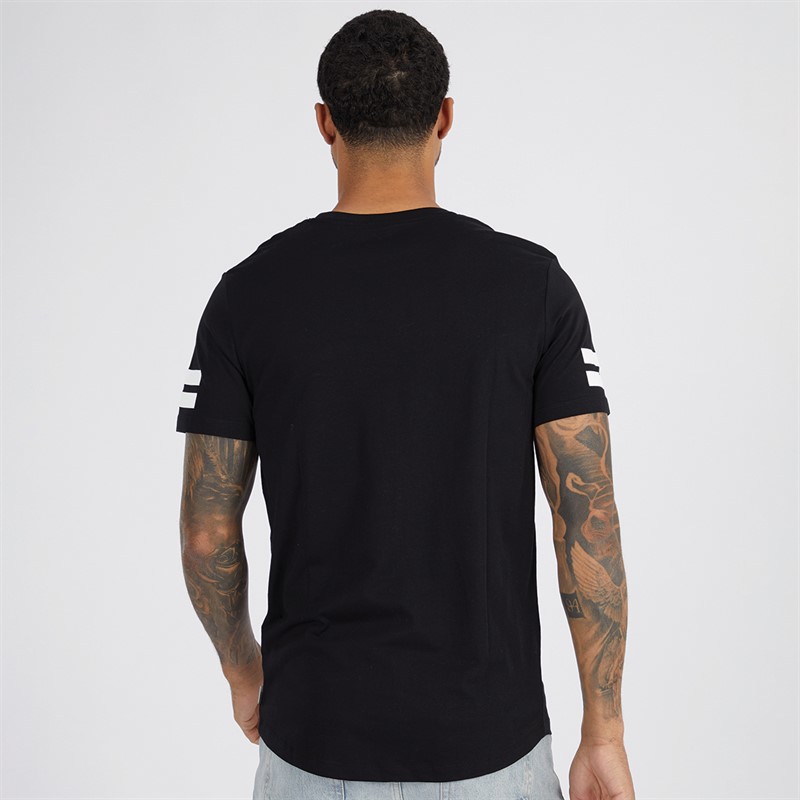 JACK & JONES Mens Boro T-Shirt Black