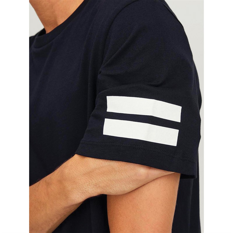 JACK & JONES Mens Boro T-Shirt Black