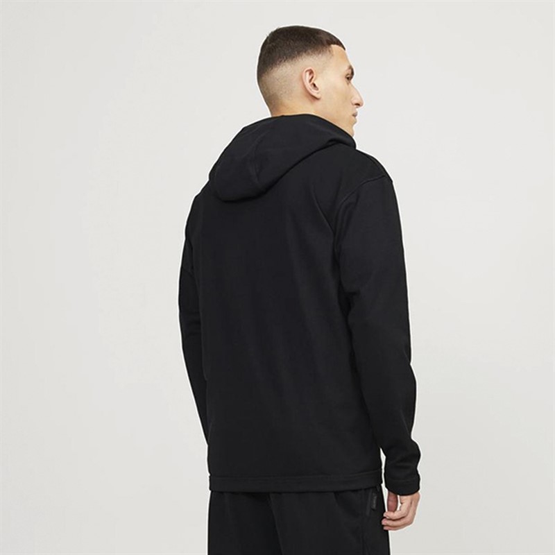 JACK AND JONES Mens Cloud Hoodie Black