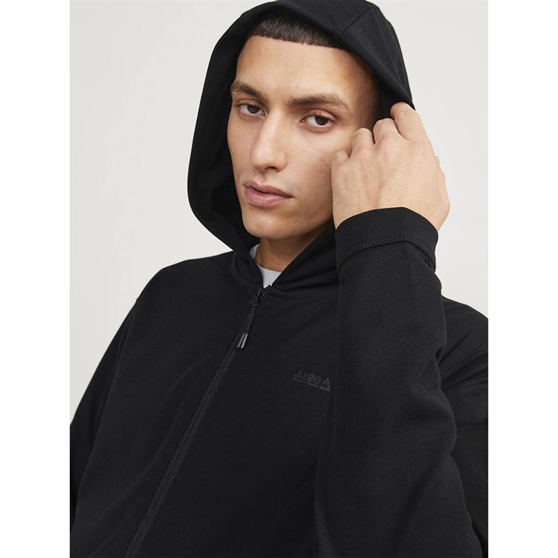 JACK AND JONES Mens Cloud Hoodie Black