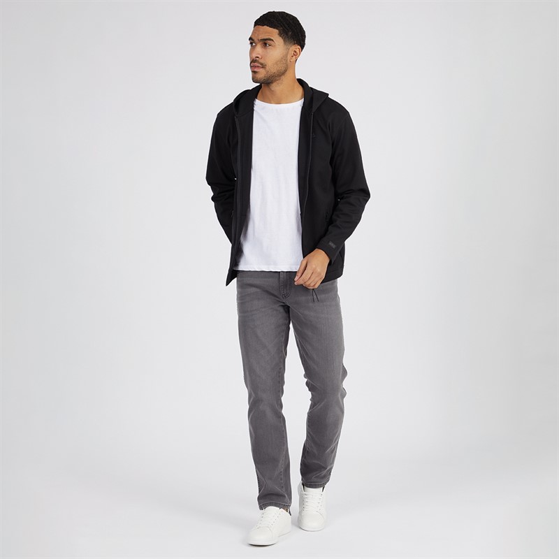 JACK & JONES Mens Cloud Hoodie Black