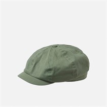JACK AND JONES Mens Linen Sixpence Cap Green Ash