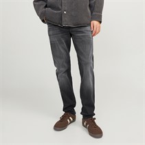 JACK & JONES Mens Glenn Fox Slim Fit Jeans Black Denim