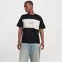 JACK & JONES Mens Vesterbro Block T-Shirt Black