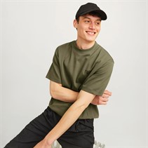 JACK AND JONES Mens Blachad Branding T-Shirt Sea Turtle