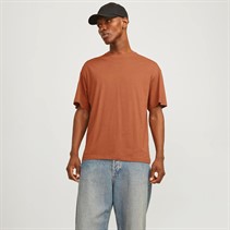 JACK AND JONES Mens Bradley T-Shirt Mocha Bisque