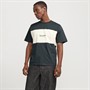 JACK & JONES Mens Vesterbro Block T-Shirt Forest River