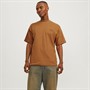 JACK & JONES Mens Blachad Branding T-Shirt Nuthatch