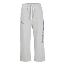 JACK & JONES Mens Bill Flex Joggers Light Grey Melange
