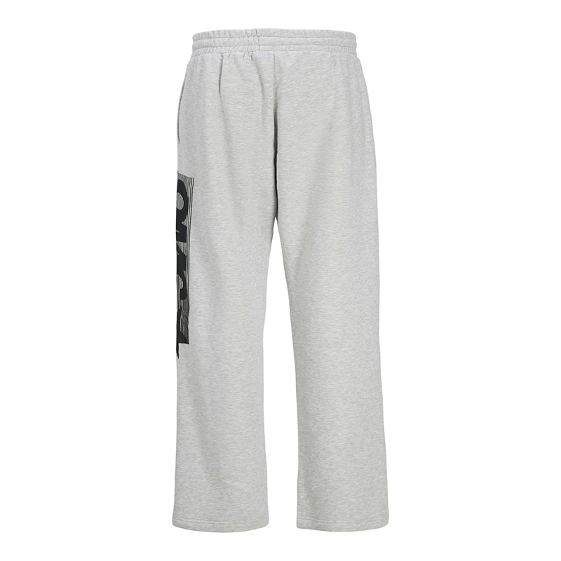 JACK & JONES Mens Bill Flex Joggers Light Grey Melange