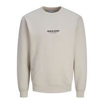 JACK & JONES Mens Vesterbro Noos Crewneck Sweatshirt Moonbeam