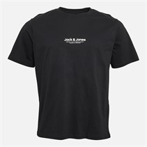 JACK AND JONES Mens Vesterbro T-Shirt Black