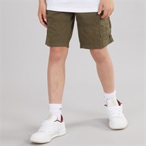 JACK & JONES Drenge Zeus Cargo Shorts Olivengrøn Nat